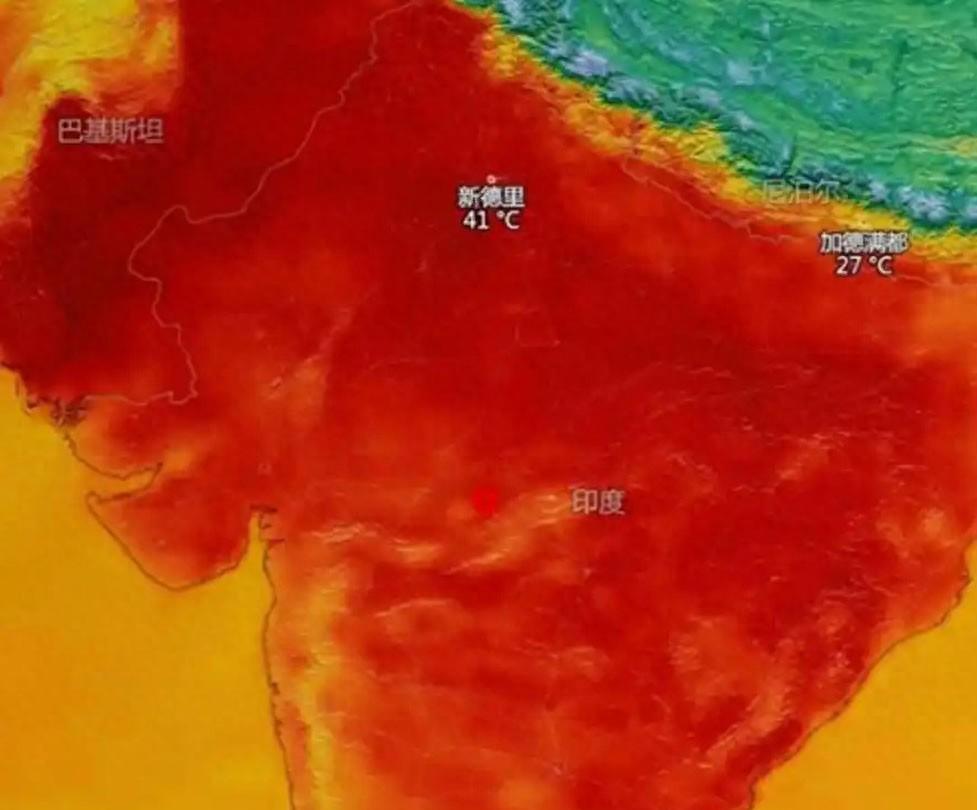 印度多地高温超40℃，民众被烧烤至死！为何年年都不吸取教训？
今年印度多地气温突