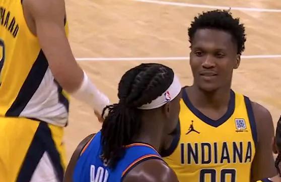 步行者#nba步行者队# 替补马瑟琳发挥神勇拿下27分，哈里伯顿22分9篮板11