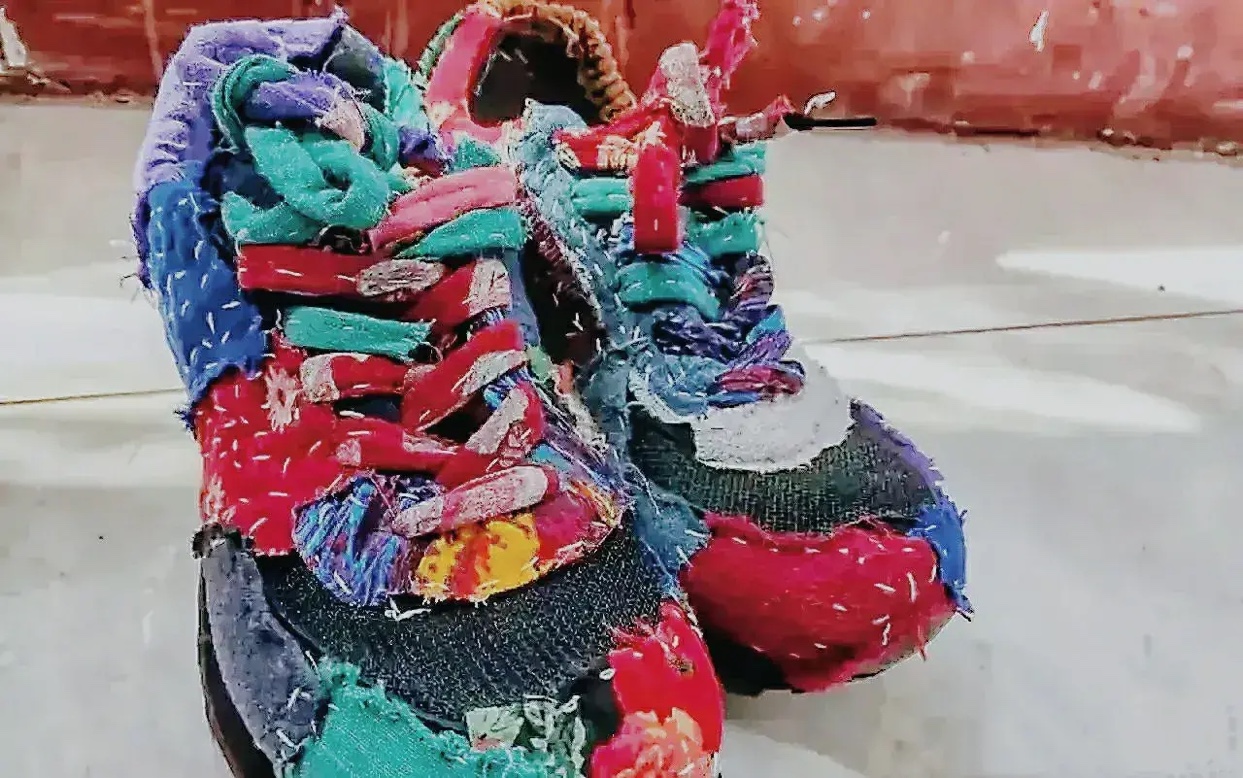 鞋看着别扭，还能穿吗