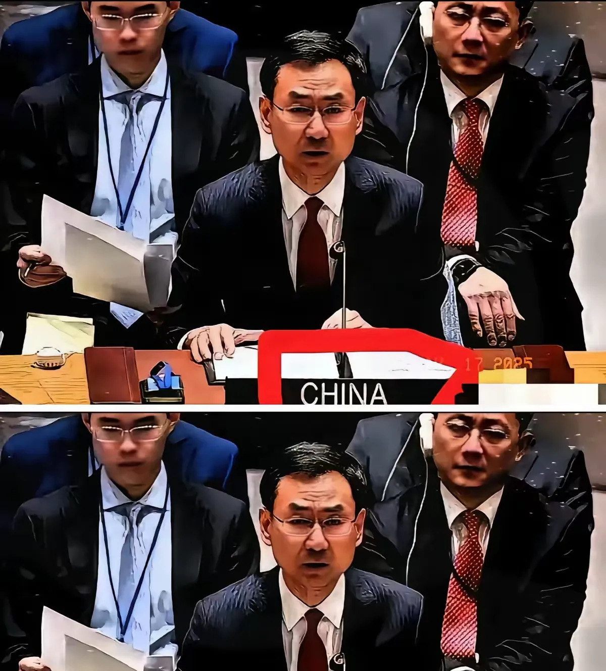 世界该咋办？听谁的？大家定！











嘿，小伙伴们，昨天耿爽在联合