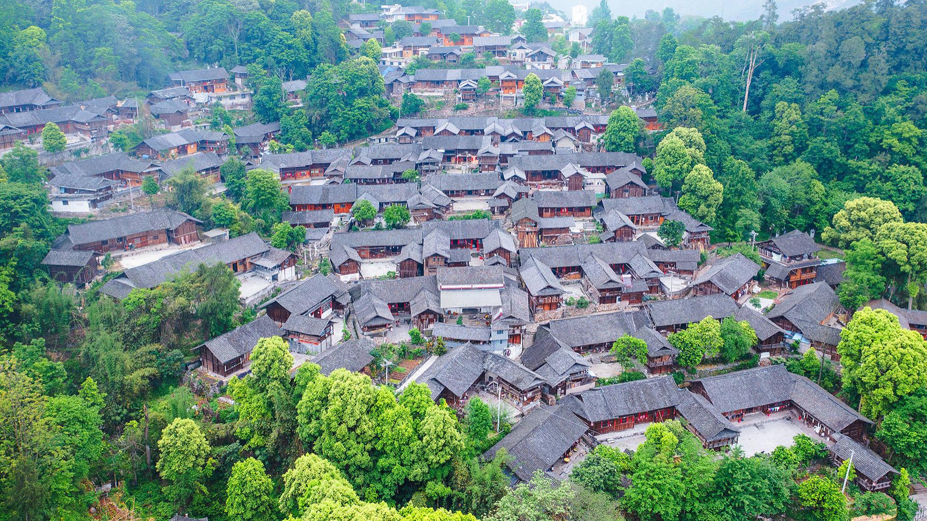 藏风聚气的山中桃源，贵州历史文化名村，铜仁石阡“楼上古寨”