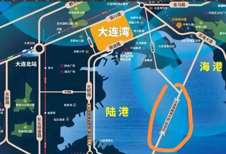 太给力了！大连湾第二条跨海通道获批！这真是个振奋人心的好消息！  



大连市
