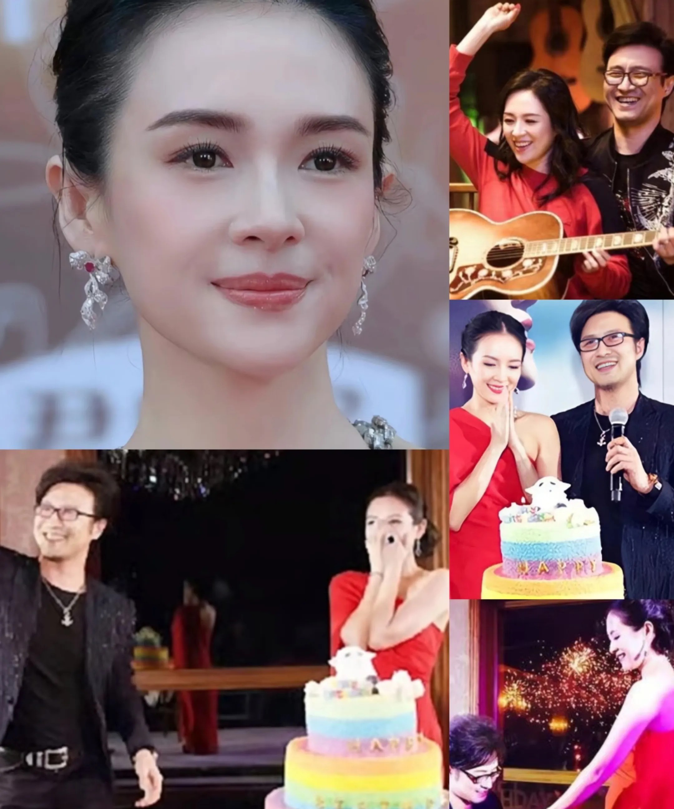这几天最闹心的恐怕只有章子怡了
因为当年令她感动的求婚现场
被前夫哥重新打包后二