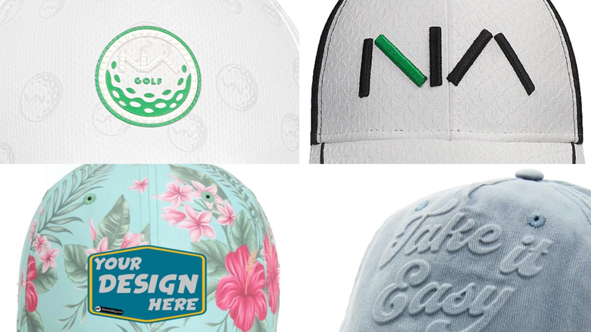 高尔夫帽子Logo定制印刷，可以做哪些工艺？
