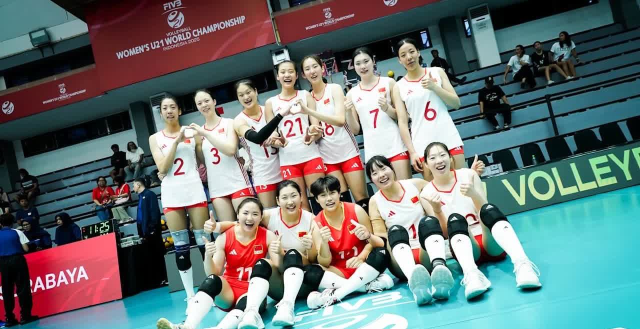 U21中国女排1/8决赛将对阵泰国女排
根据赛程安排，以B组第一身份晋级的中国