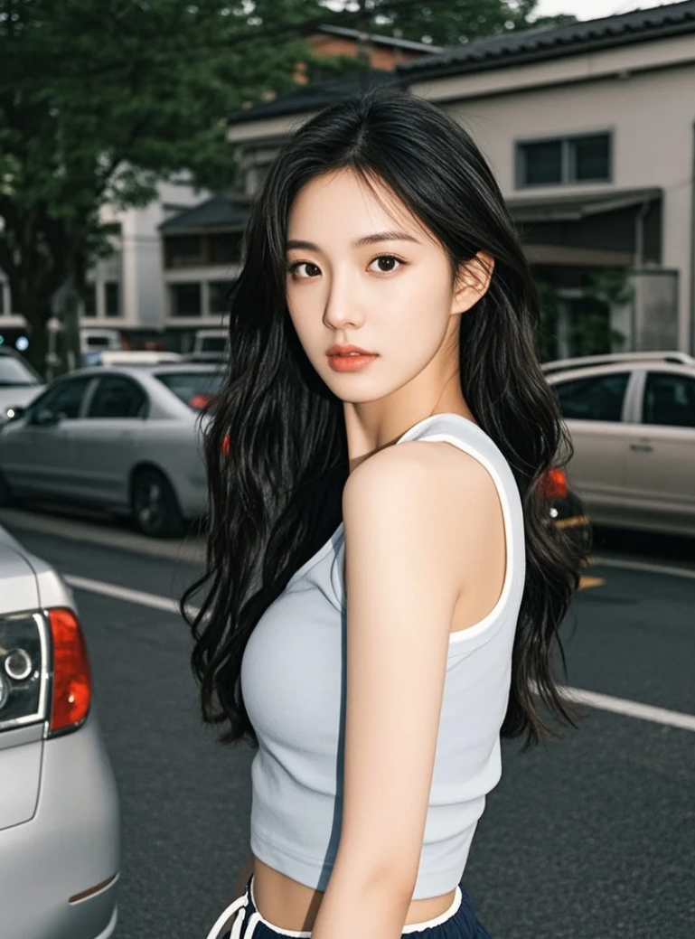 氛围感拉满！小姐姐一个回眸杀疯全场