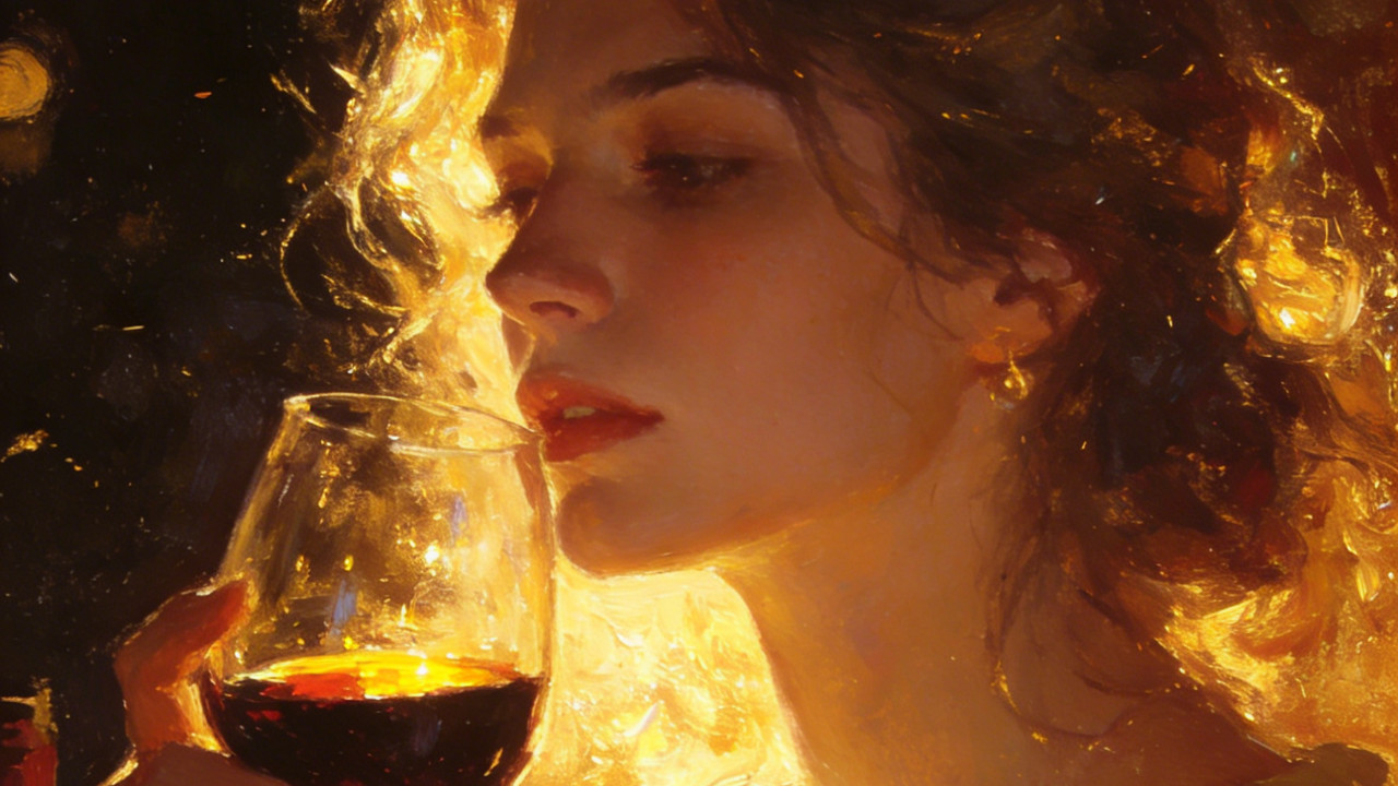 周一下班后，用葡萄酒卸下疲惫、微醺放松的文案