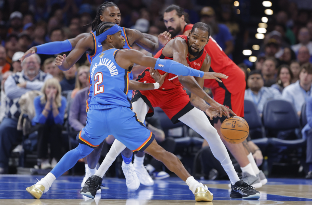 新赛季揭幕战火箭VS雷霆，双方战至加时。
据NBA官方数据，这是2019年以来首
