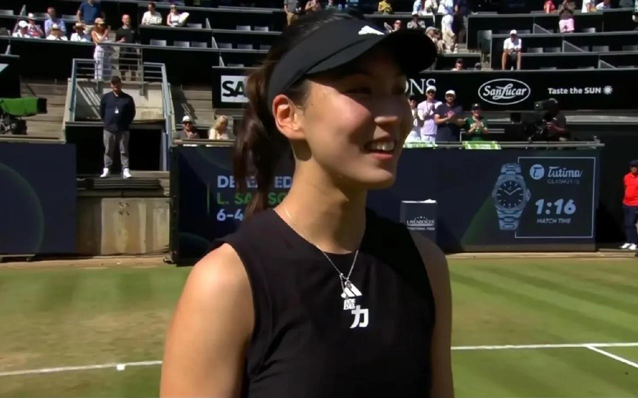 王欣瑜真的笑到最后了！
#WTA500# 柏林站，郑钦文退赛后，中国选手只剩下王