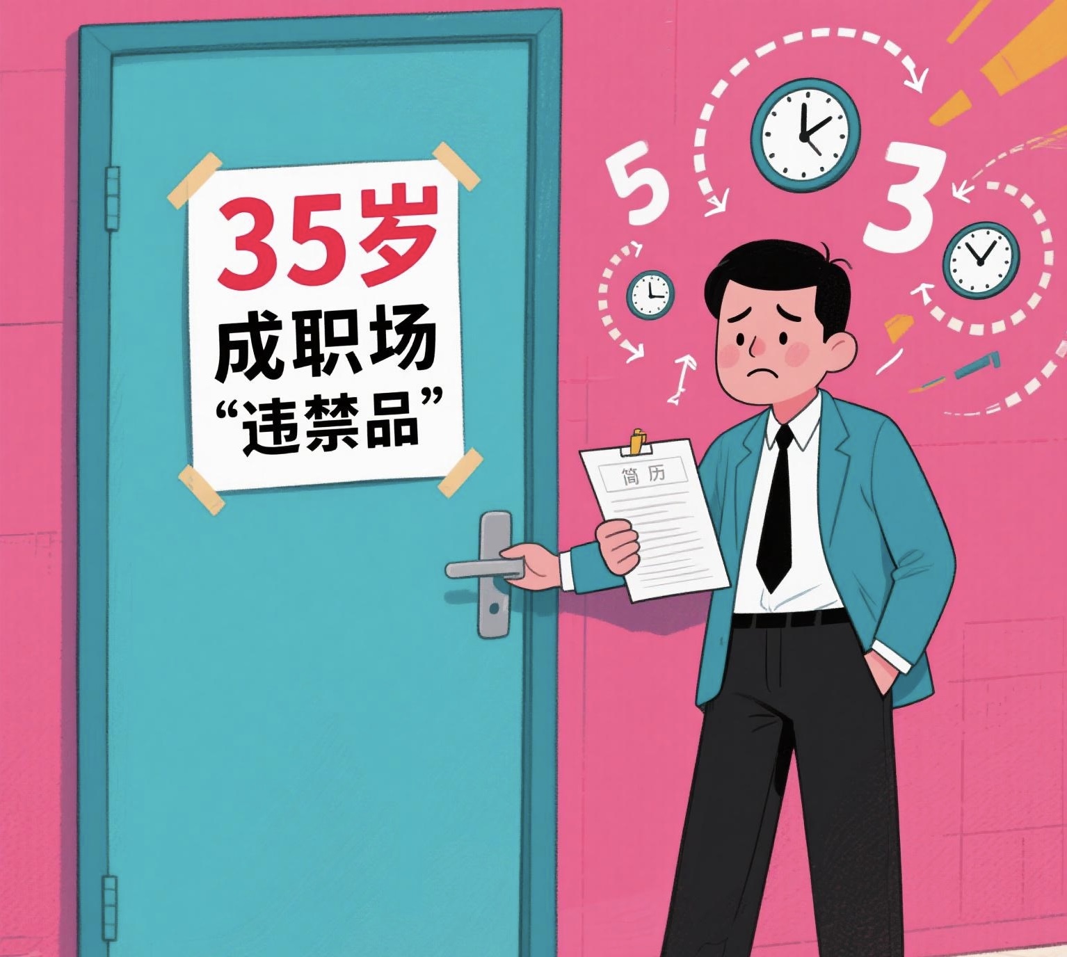 35岁成职场“违禁品”