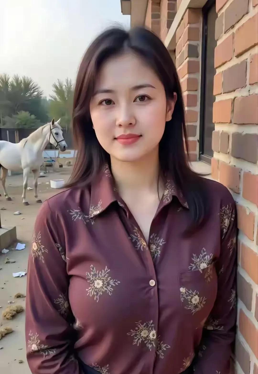 #来分享下你眼中的倾城美人吧！#
倾城倾国貌似仙，疑是仙女降人间。民间董永谁有福
