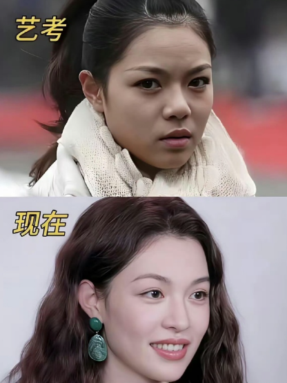 真是红气养人啊，现在的钟楚曦和艺考时相比，简直就像换了一个人一样 ​​​