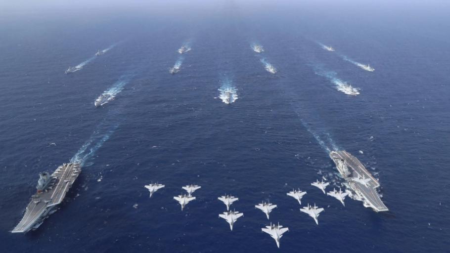 在役2200架战机，459艘战舰，5000枚导弹，美国：亚洲第一战力乃中国