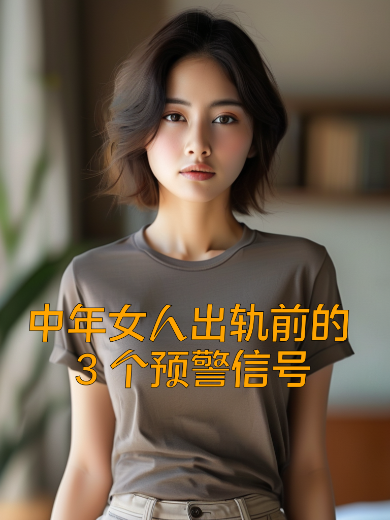 中年女人出轨前的3个预警信号