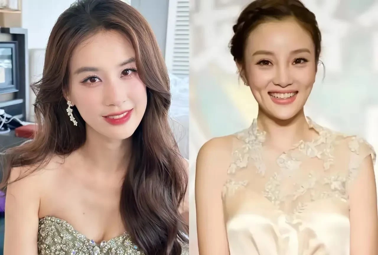 说句实话吧，我一个女人都会选黄圣依，整个面容看起来非常的清 纯，漂亮又没有攻击性
