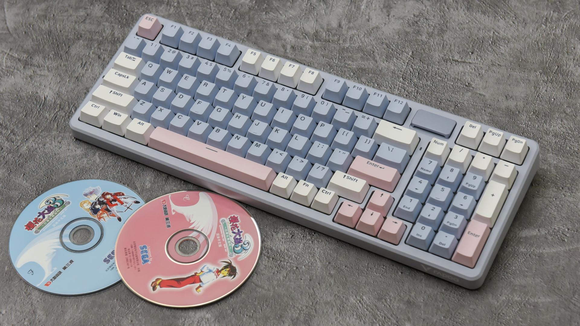 色艺俱佳——雷柏V700DIY-98键盘开箱