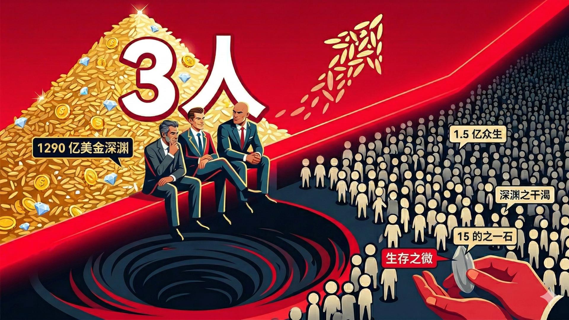 一粒米10万美金：当顶级富豪玩起“0个税”游戏，谁在买单？