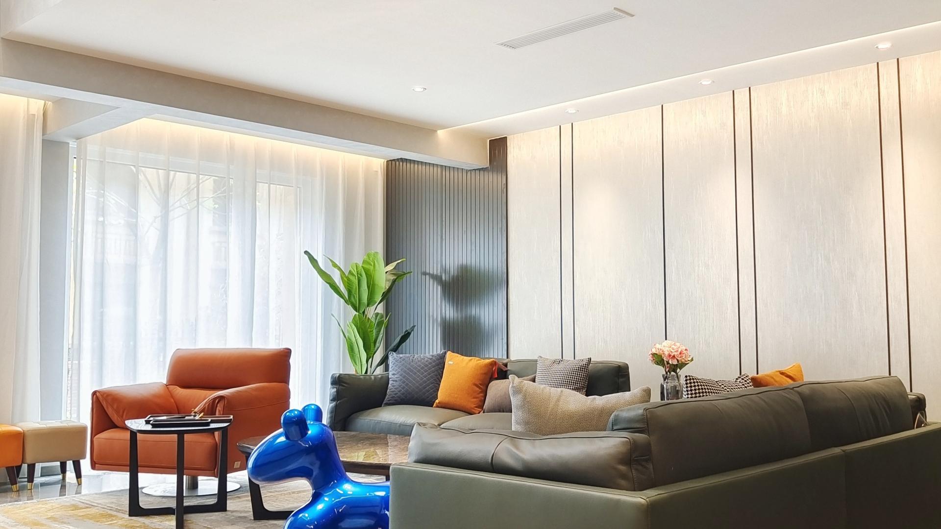 林隐天下200平米现代简约风实景来啦