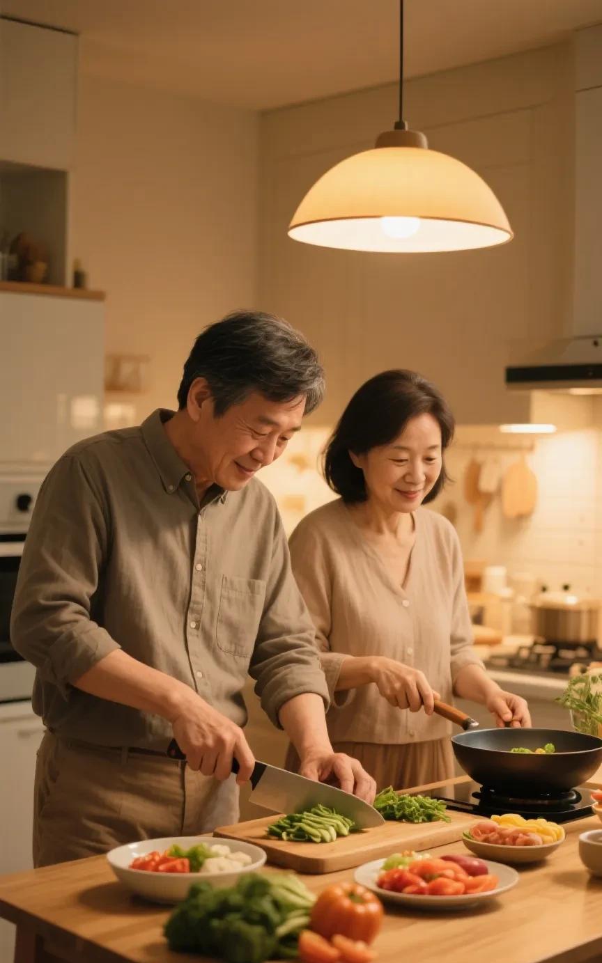 男的真爱一个女生会是什么样子的？结婚14年了，我来答一下内容：
清晨五点半的厨房