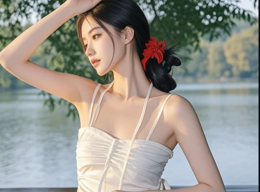 她的存在，是对“静美”最好的诠释