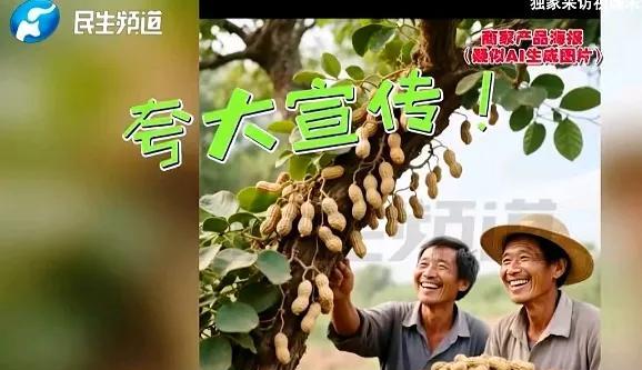 现在那些拍视频的为了流量，可以说真的是毫无底线。之前有花生长树上，现在有农民干活