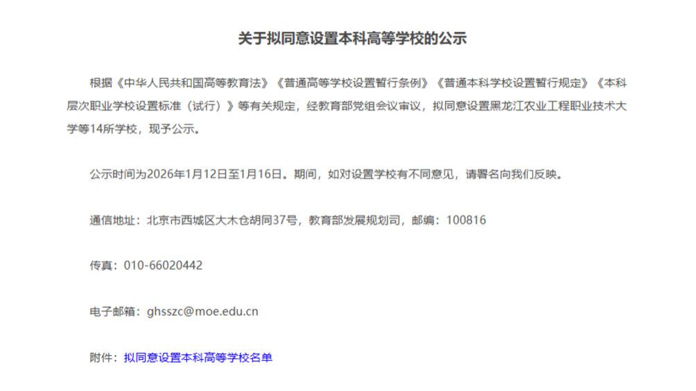 教育部拟同意！6所高校更名大学，浙江有2所！附去年录取情况！