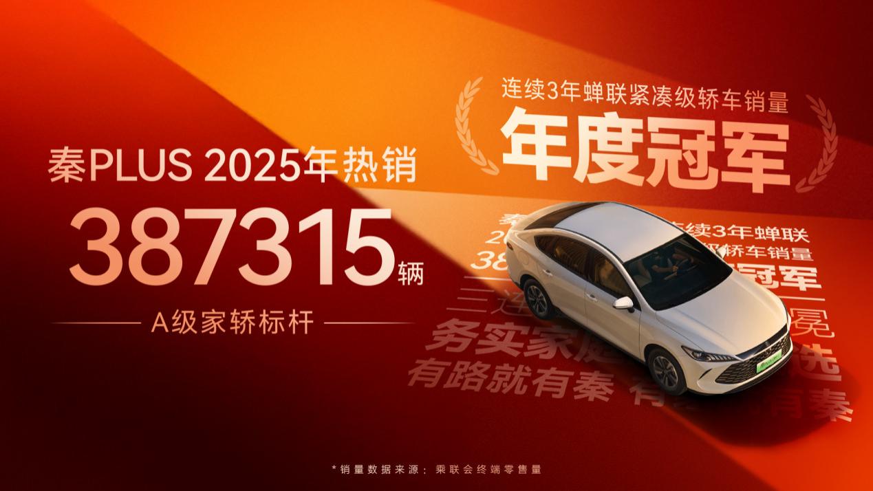 说实话最近看到秦家族的销量数据我是真服了