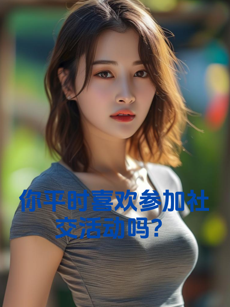 你平时喜欢参加社交活动吗？
