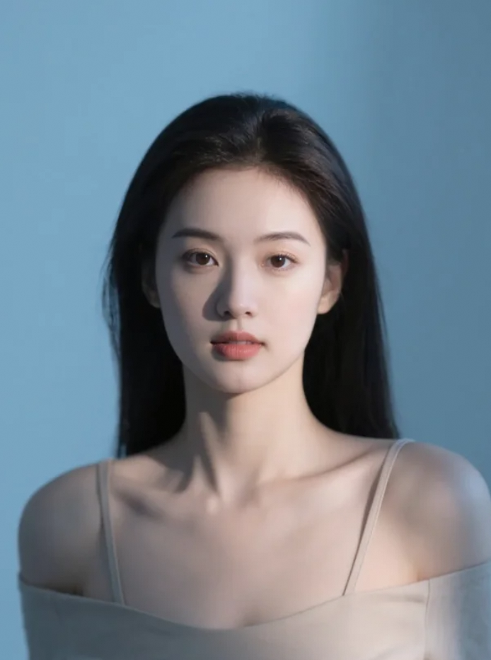 倚窗凝望远山黛，静美如画入心来。