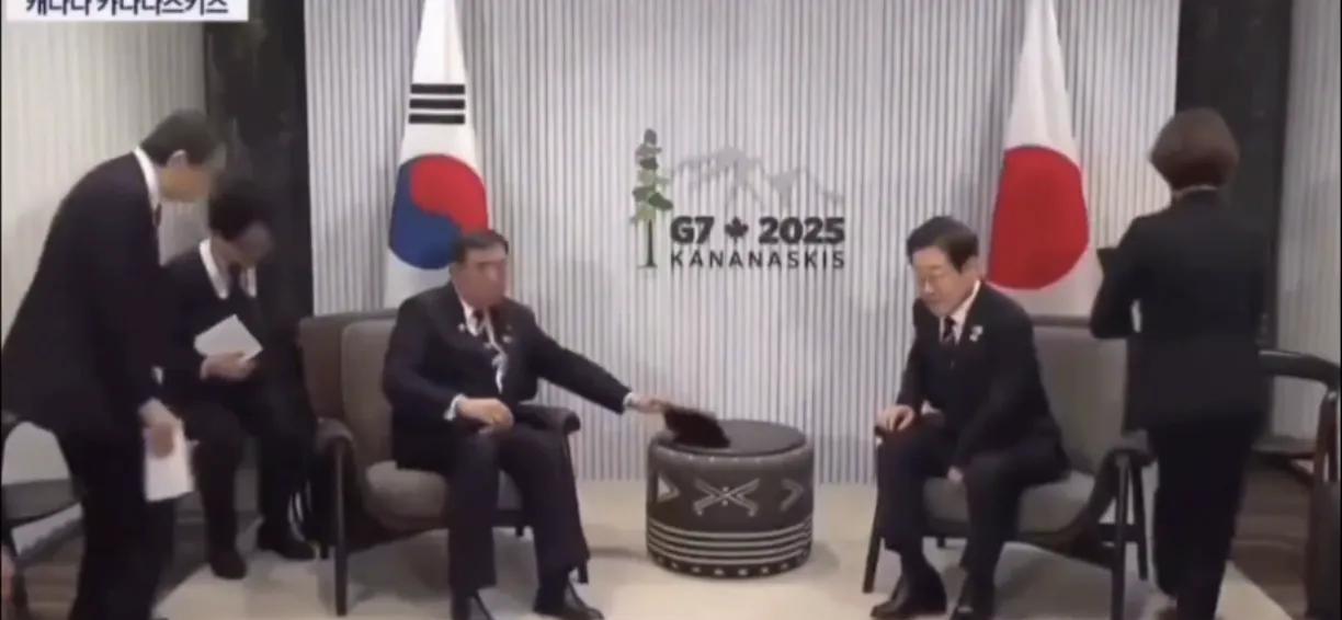 一夜之间日本韩国好到穿一条裤子了吗？亲密到你中有我，我中有你的地步了吗？
去G7