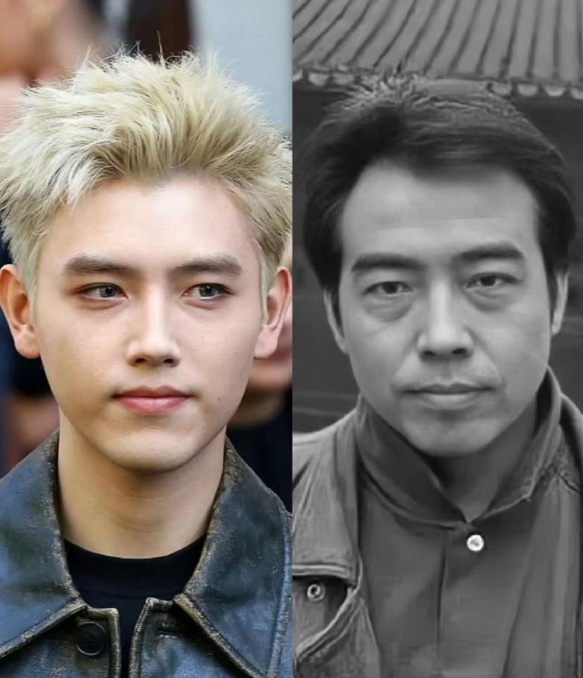 陈凯歌年轻的时候真的长这样吗？
我记得他一直“丑丑”的
但是这张照片感觉跟陈飞宇