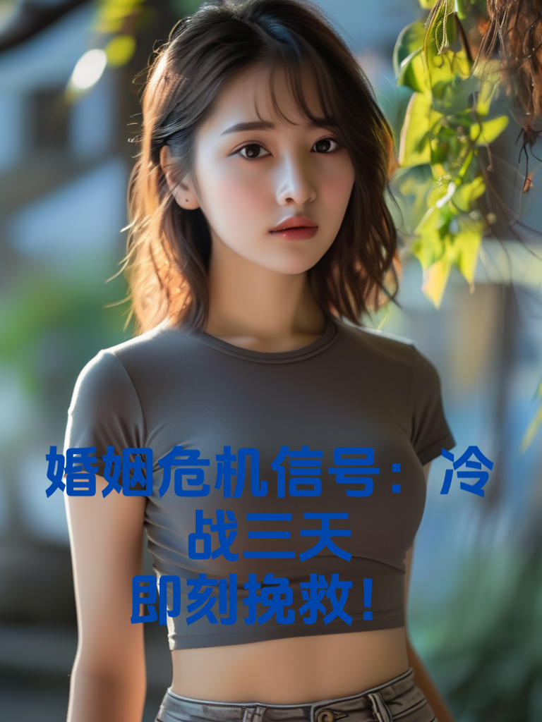 婚姻危机信号：冷战三天，即刻挽救！