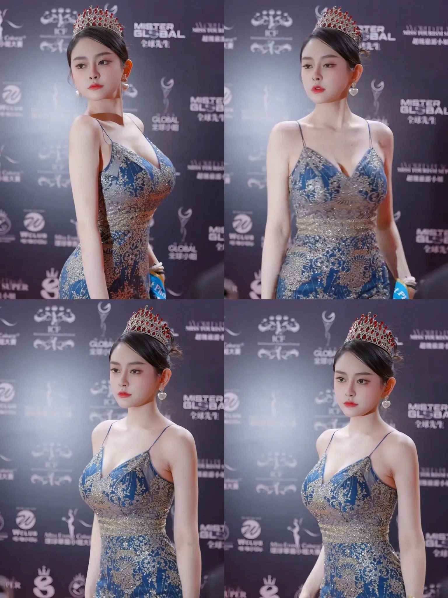 环球华裔小姐荣获冠军，李柯玺!