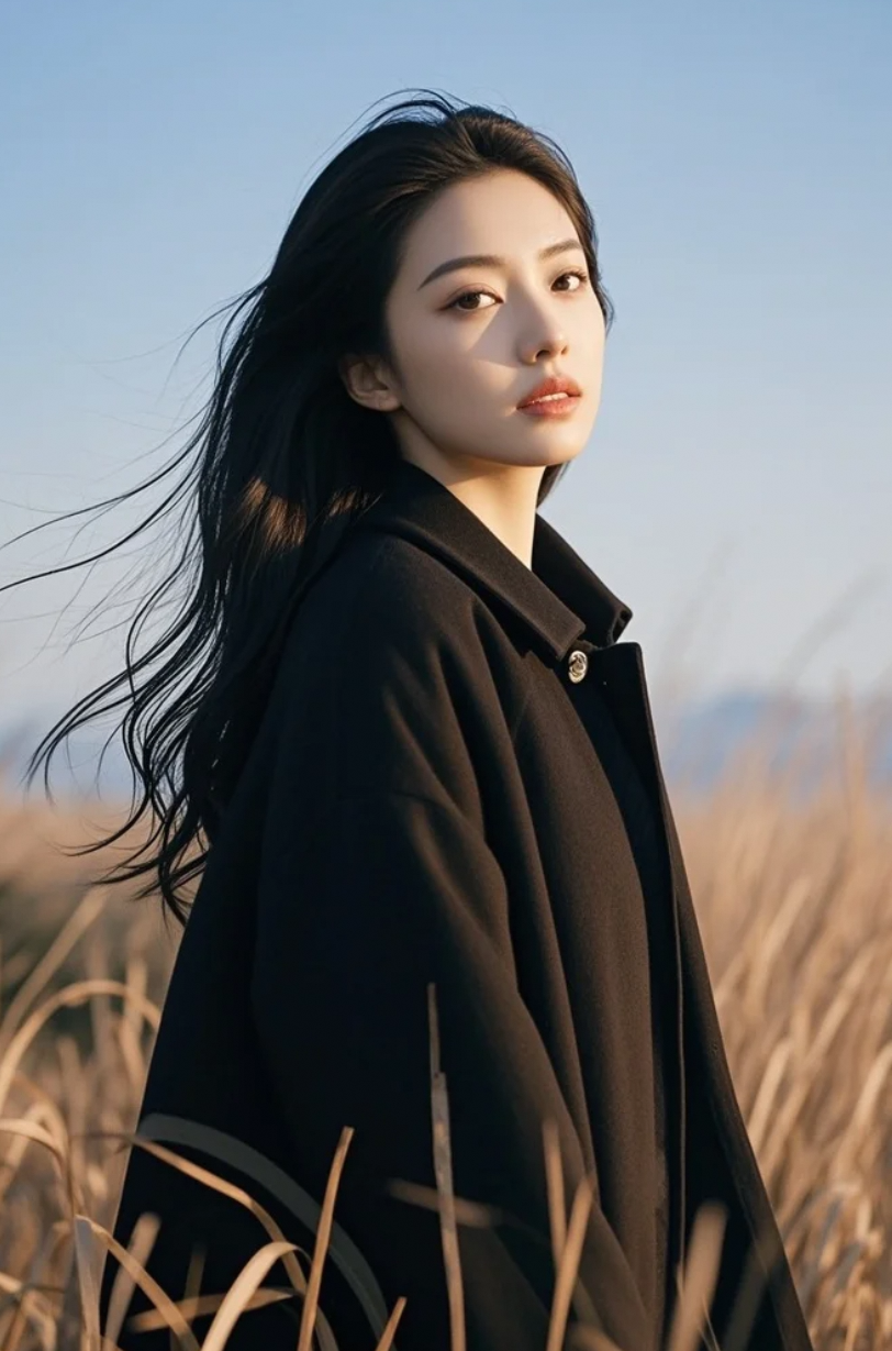 这哪是拍照？分明是把诗意穿在了身上