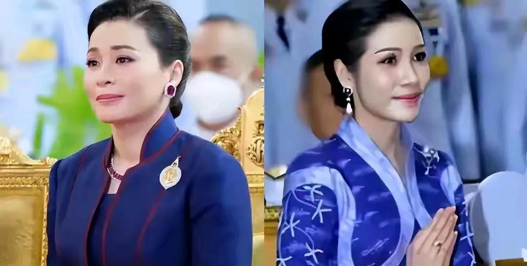 泰王如今的后宫，只有诗妮娜和王后依旧笑靥如花。其他新宠一个比一个苦瓜脸，看来泰王