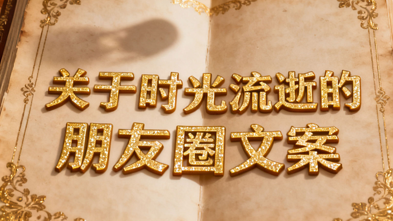 关于时光流逝的朋友圈文案