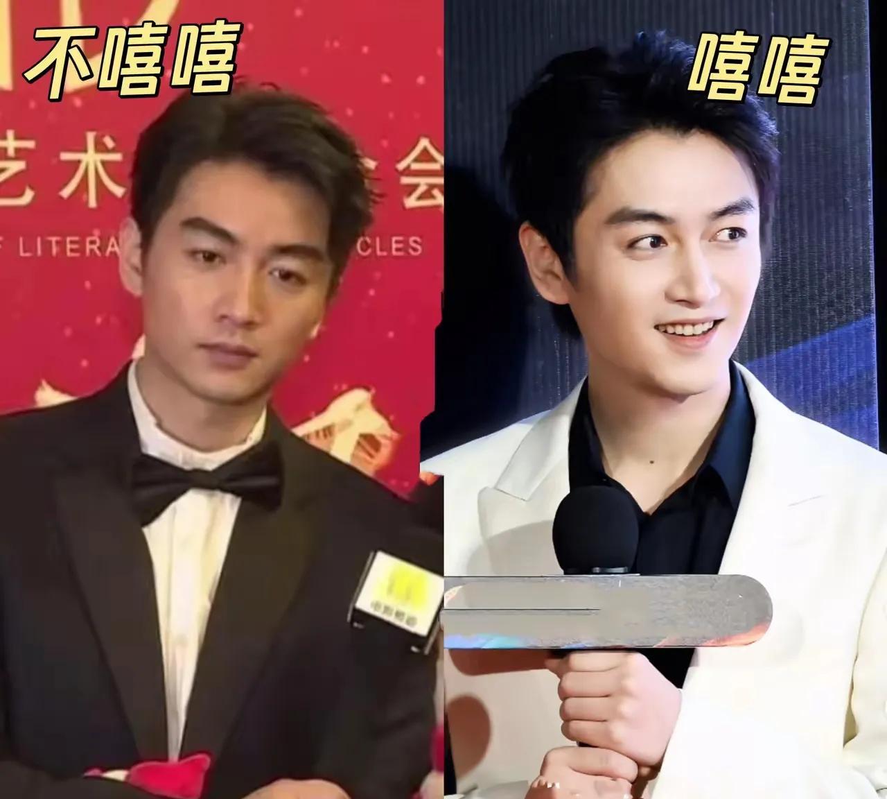 终于懂什么叫“眼神骗不了人”！
看陈晓和陈妍希同框时，
整个人蔫蔫的，眼神黯淡无