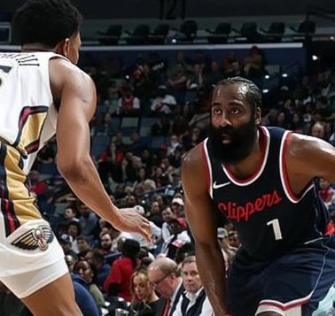 哈登25分17助攻，快船不敌鹈鹕！NBA常规赛，快船客场挑战鹈鹕，这场比赛，哈登