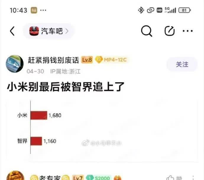 一年前的智界R7风光无比！
一年就被倍杀了！
什么问题