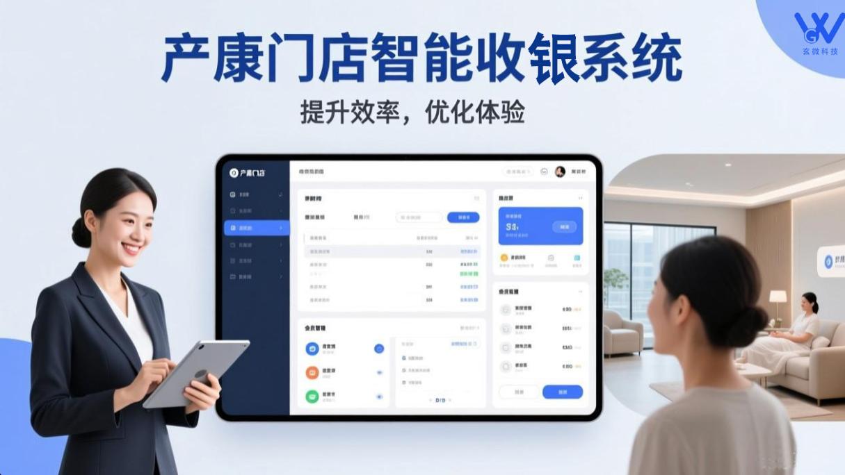 别再用传统收银软件了！智慧店务系统玄微云正改变产后恢复行业