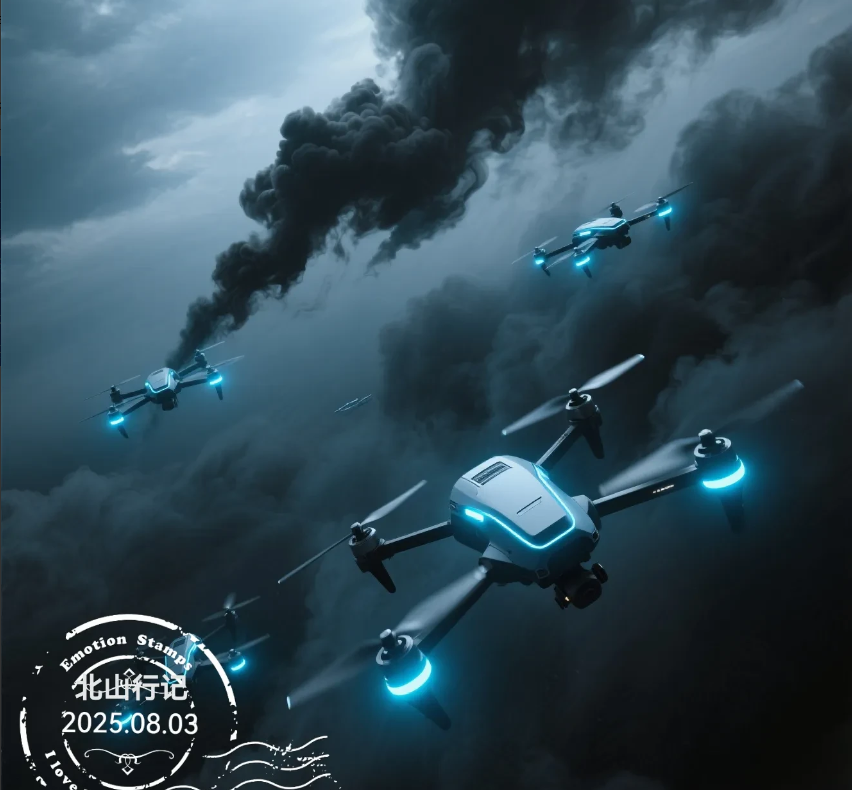 无人机最大的启示，
不是机架本身，而是背后的人。而干掉星链，才是对它最致命的打击