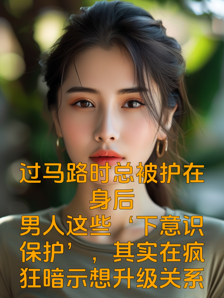 过马路时总被护在身后？男人这些‘下意识保护’，其实在疯狂暗示想升级关系