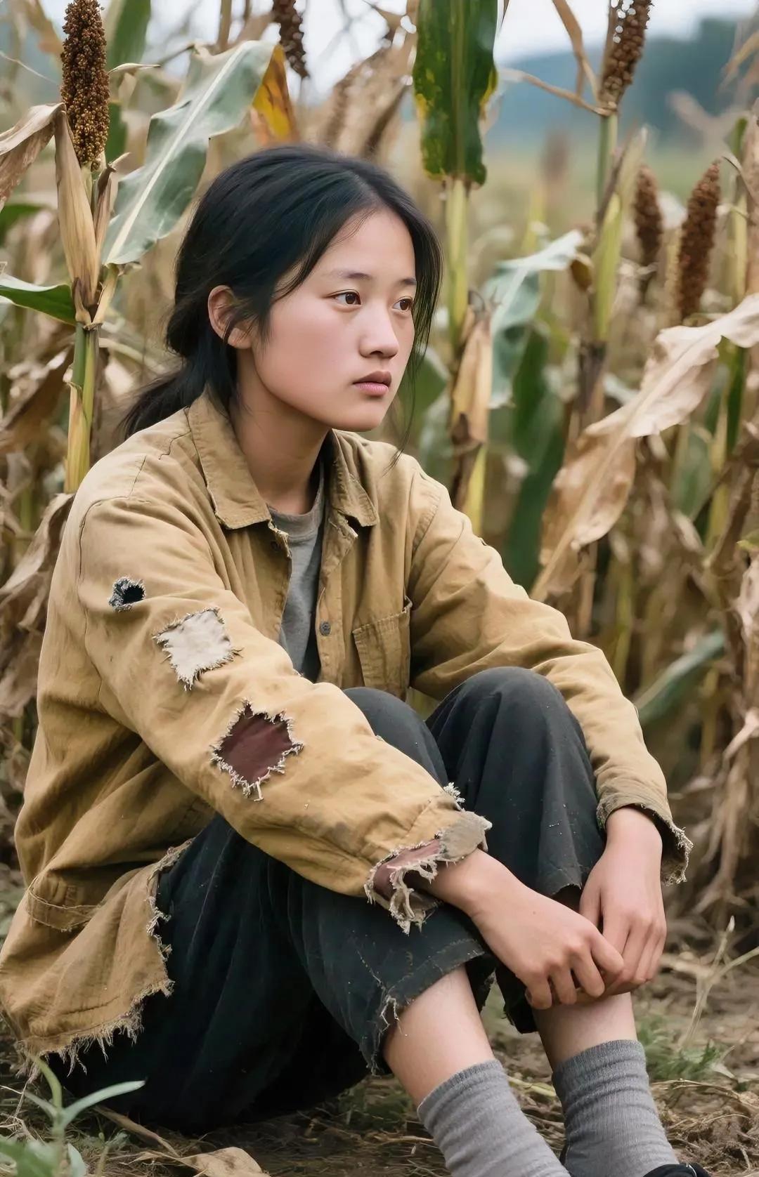 生在农村长在农村的小女孩，她想走出大山到外面的世界去看看，不管成功与否开阔一下自