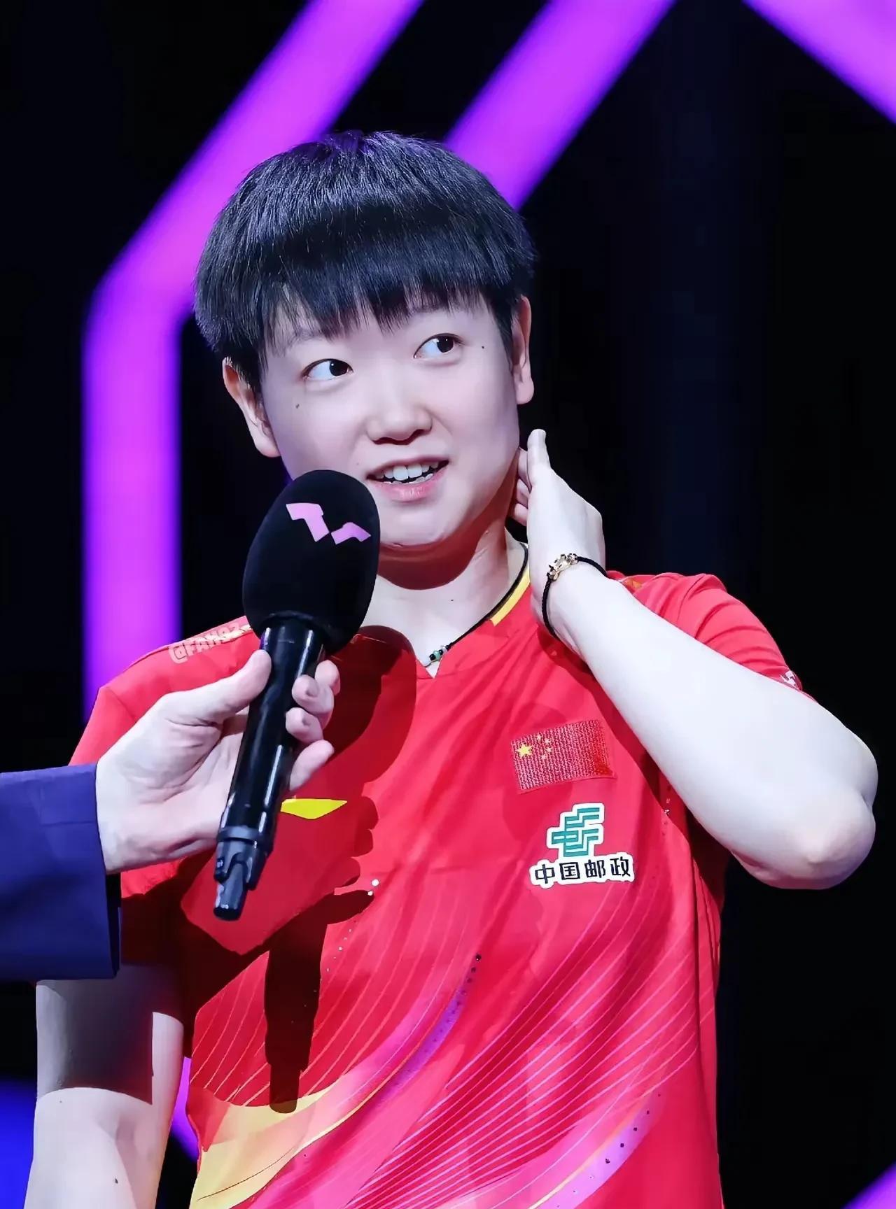 孙颖莎世界万分女王，也有被打0：7的时候。
今天横滨被陈幸同开局就打了个0：7。