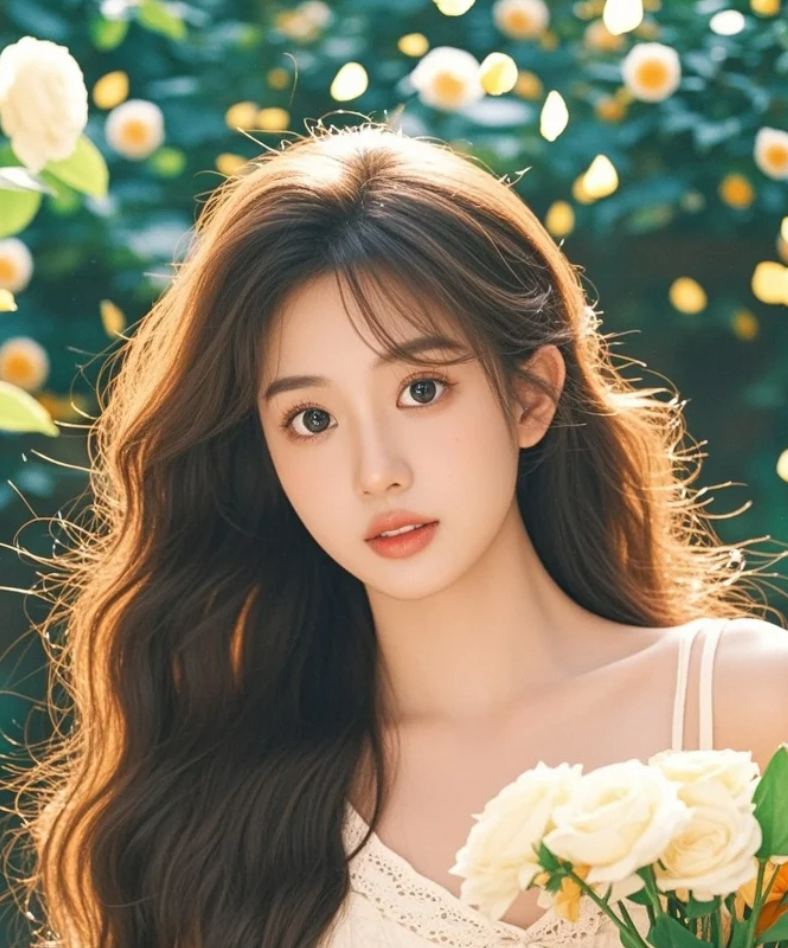 她的一个眼神，足以倾城