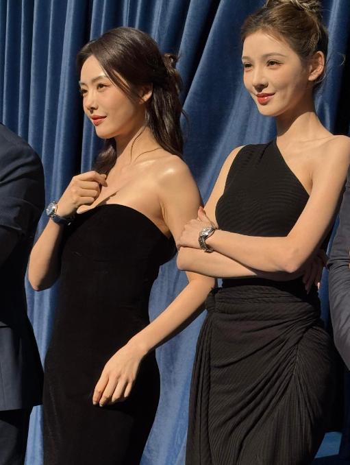 张予曦&蔡文静同框生图