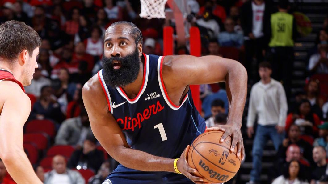 哈登22分7助，快船惜败火箭！杜兰特仅16分，一战可以看清四个事实