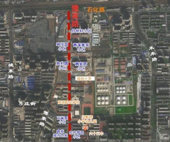 好，路通后，郑州旅游职业学院也就一分为二了！
从官网获悉，管城区又一条道路加速施
