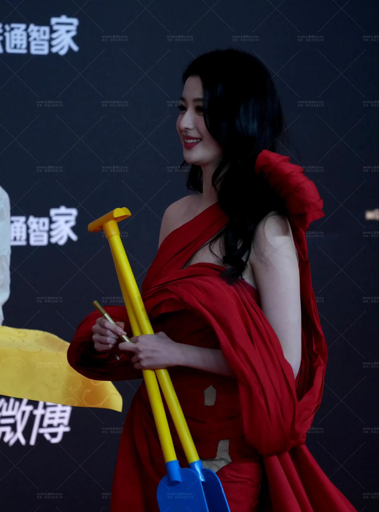 她永远也超越不了刘亦菲，虽然她和刘亦菲有八分像，不过她没有刘亦菲仙气，看起来有点