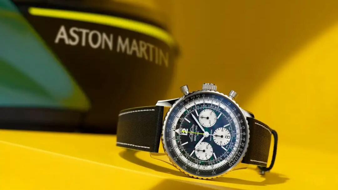 阿斯顿·马丁与百年灵合作推出限量款腕表